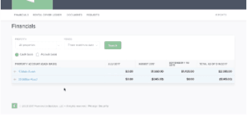 Owner Portal Screenshot